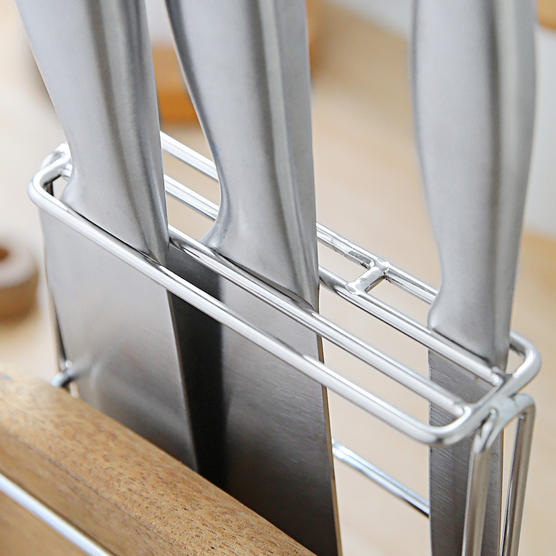 Kitchen Supplies Chopping Board Kitchen Knife Rack Cutting Board Knife Rack Storage Rack Kitchen Knife Rack Storage Rack