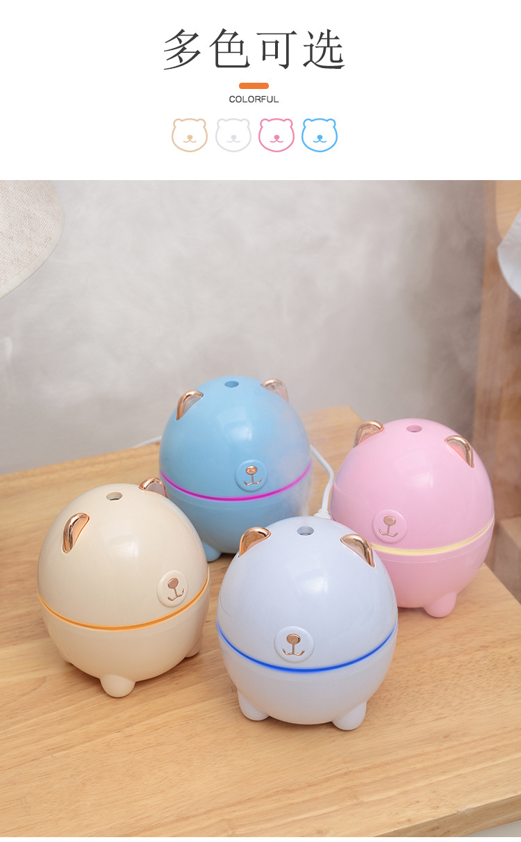 New Humidifier Home USB Dehumidifier Car Aromatherapy Diffuser Silent Bedroom Sprayer Office Aroma Diffuser