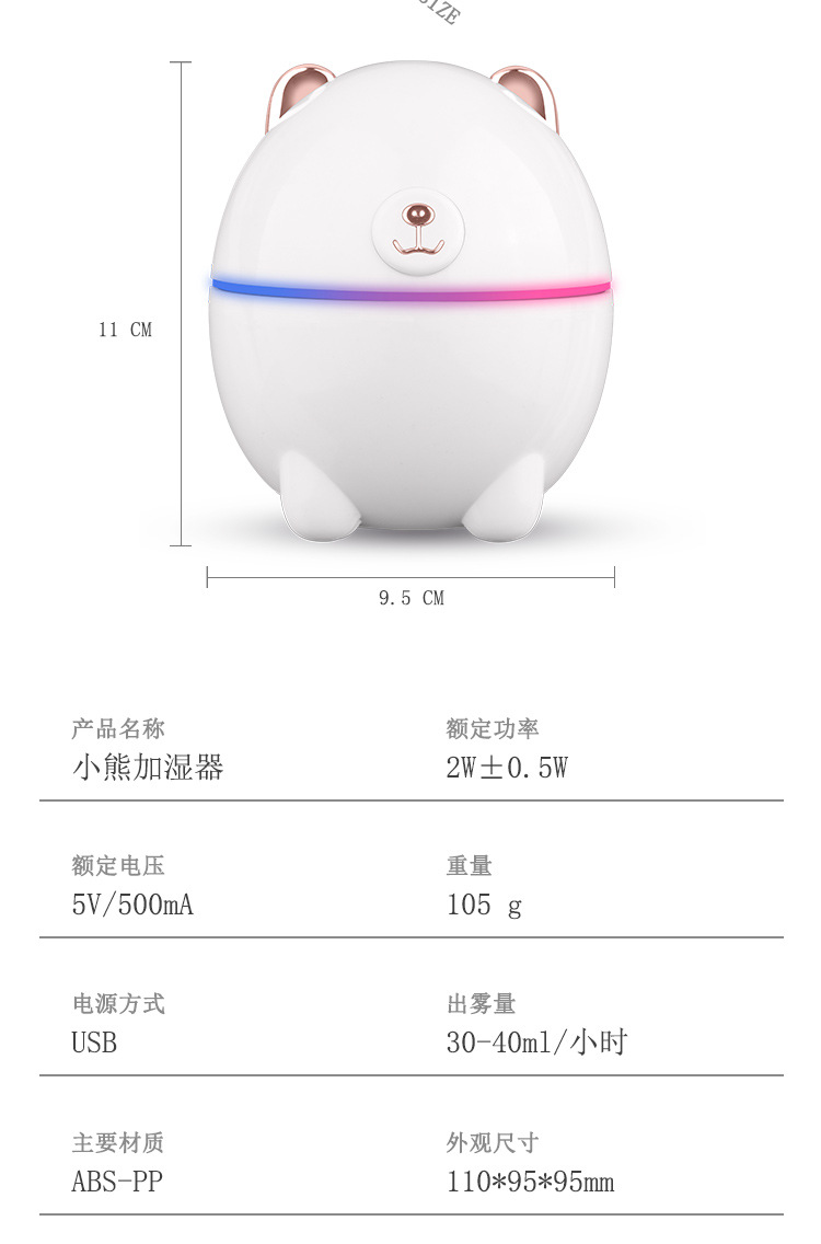 New Humidifier Home USB Dehumidifier Car Aromatherapy Diffuser Silent Bedroom Sprayer Office Aroma Diffuser