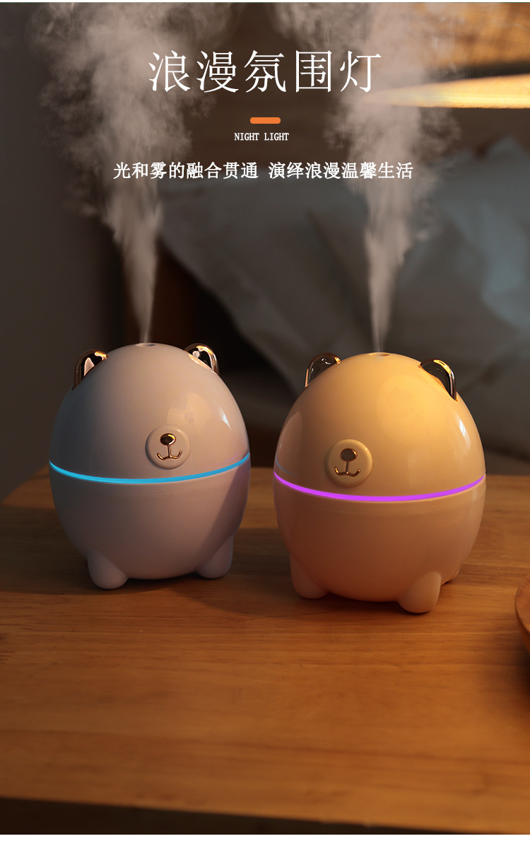New Humidifier Home USB Dehumidifier Car Aromatherapy Diffuser Silent Bedroom Sprayer Office Aroma Diffuser