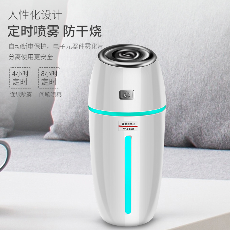 Car Humidifier Hydrating Car Sprayer Car Air Purification Mini Air Purifier Car Aromatherapy Machine R-8304
