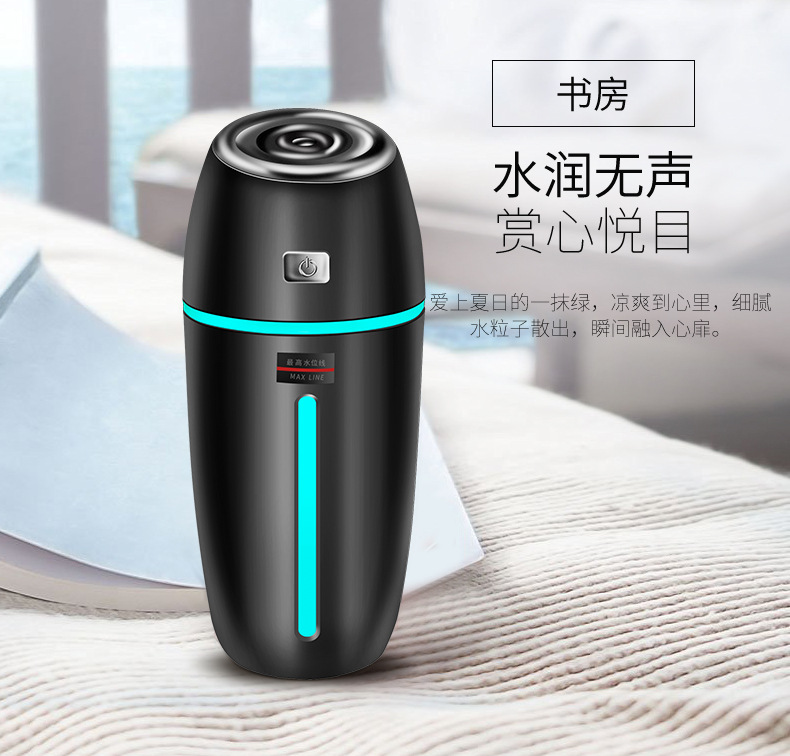 Car Humidifier Hydrating Car Sprayer Car Air Purification Mini Air Purifier Car Aromatherapy Machine R-8304