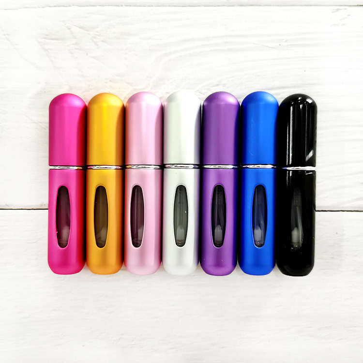 5ml Cosmetics Portable Storage Bottle Bottom Filling Type Perfume Sprayer Lotion Bottle Empty Bottle Sample Spray Bottle