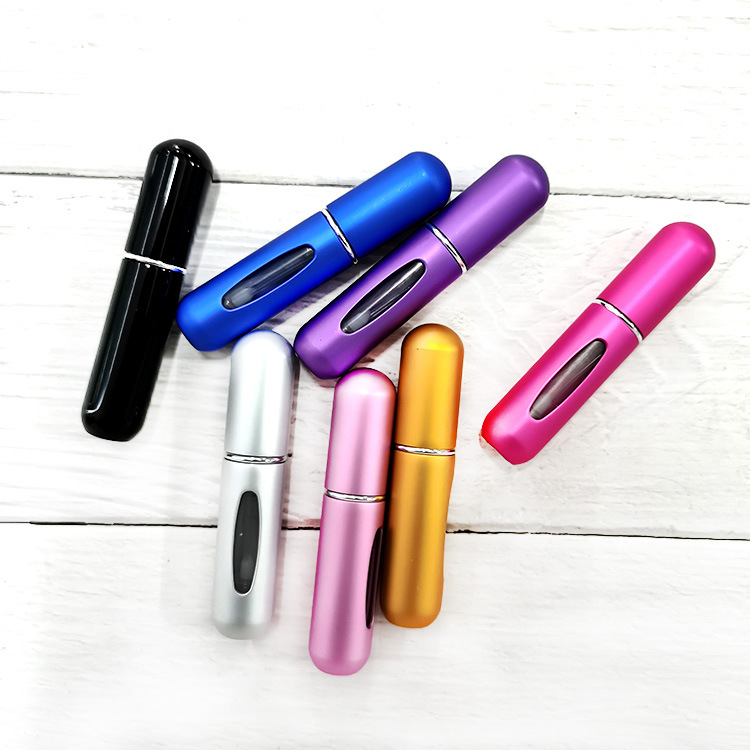 5ml Cosmetics Portable Storage Bottle Bottom Filling Type Perfume Sprayer Lotion Bottle Empty Bottle Sample Spray Bottle