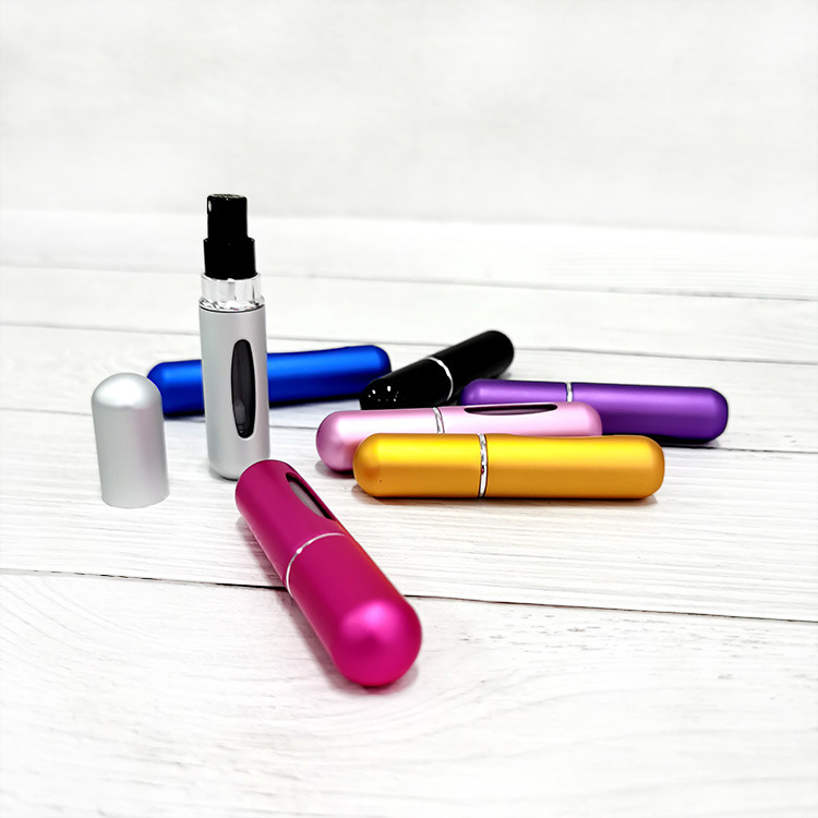 5ml Cosmetics Portable Storage Bottle Bottom Filling Type Perfume Sprayer Lotion Bottle Empty Bottle Sample Spray Bottle