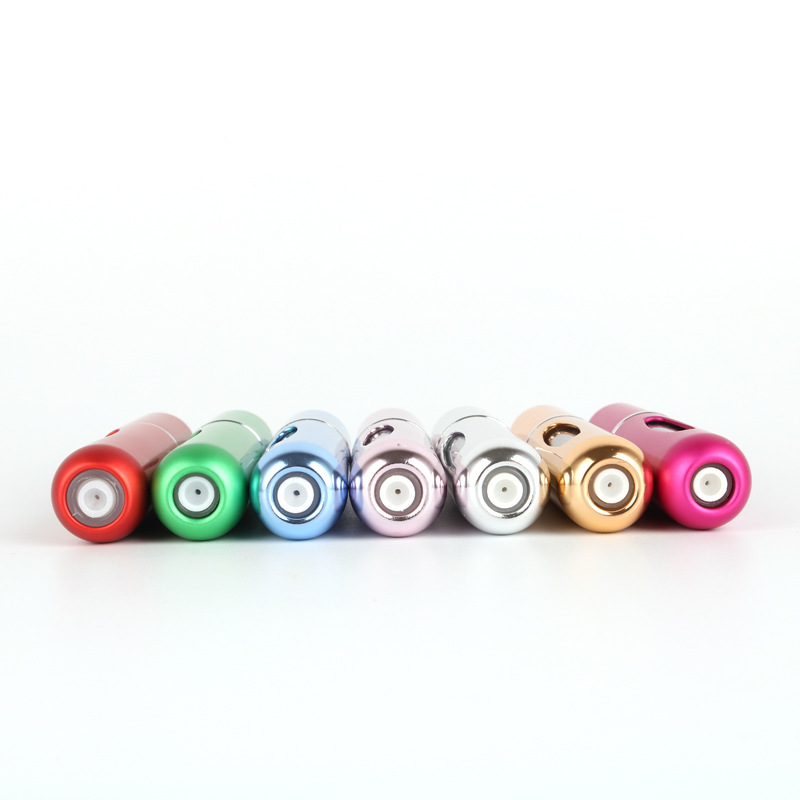 New 5ml Bottom Charge Perfume Sprayer Electrochemical Aluminum Recyclable Charge Perfume Sub-Bottles Portable Cosmetic Bottle