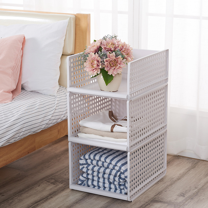 clothes storage Arrangement Storage Basket Chest Layered Partition storage Rack Storage Rack Storage Rack Storage Rack