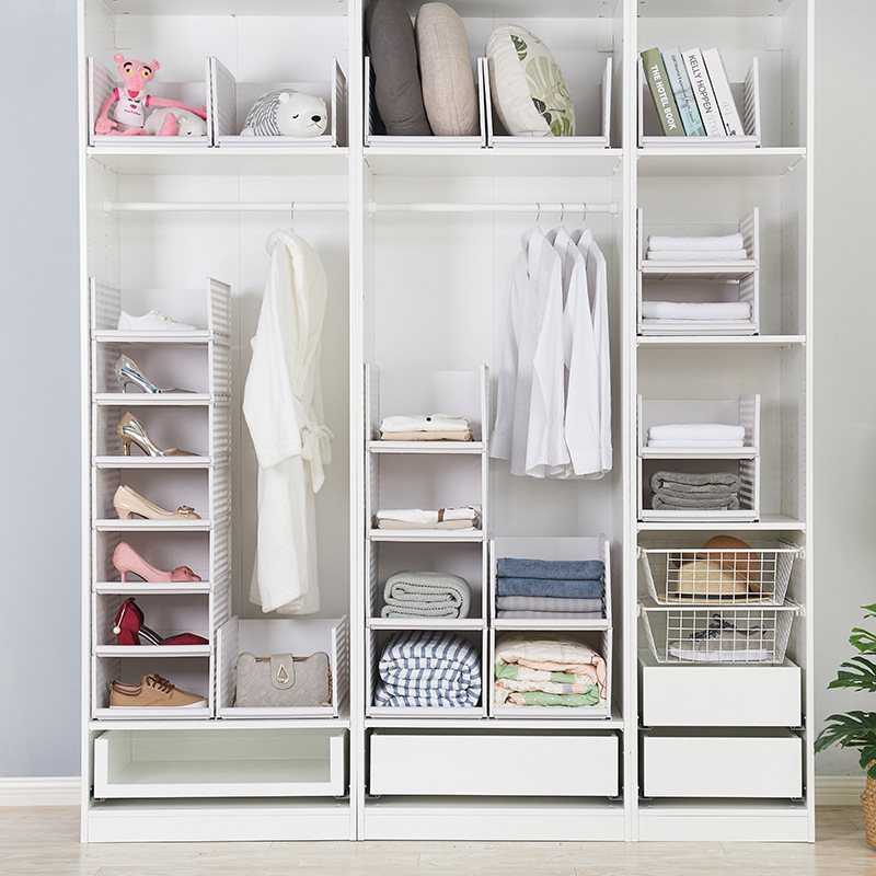 clothes storage Arrangement Storage Basket Chest Layered Partition storage Rack Storage Rack Storage Rack Storage Rack