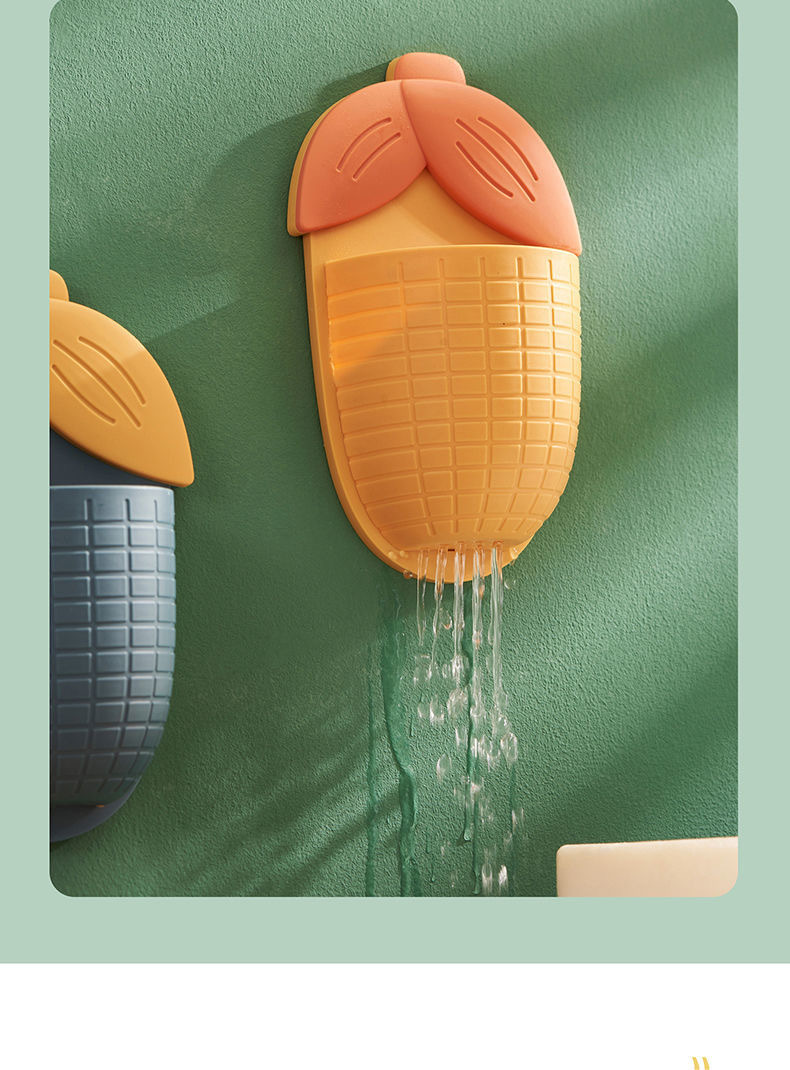 Cartoon Corn Toothbrush Holder Toothpaste Holder Bathroom and Dormitory Storage Rack Punch-Free with Hooks Comb Storage Rack Cartoon Corn Toothbrush Holder Toothpaste Holder Bathroom and Dormitory Storage Rack Punch-Free with Hooks Comb Storage Rack