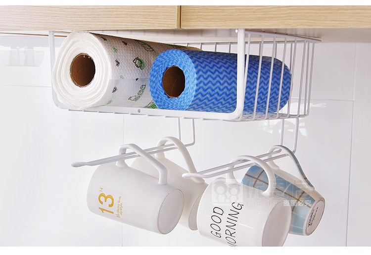 Wardrobe Storage Rack Metal Storage Rack Organizing Rack Kitchen Cabinet Lower Rack Compartment Hanging Basket Wall-Mounted Storage Rack Wardrobe Storage Rack Metal Storage Rack Organizing Rack Kitchen Cabinet Lower Rack Compartment Hanging Basket Wall-Mounted Storage Rack