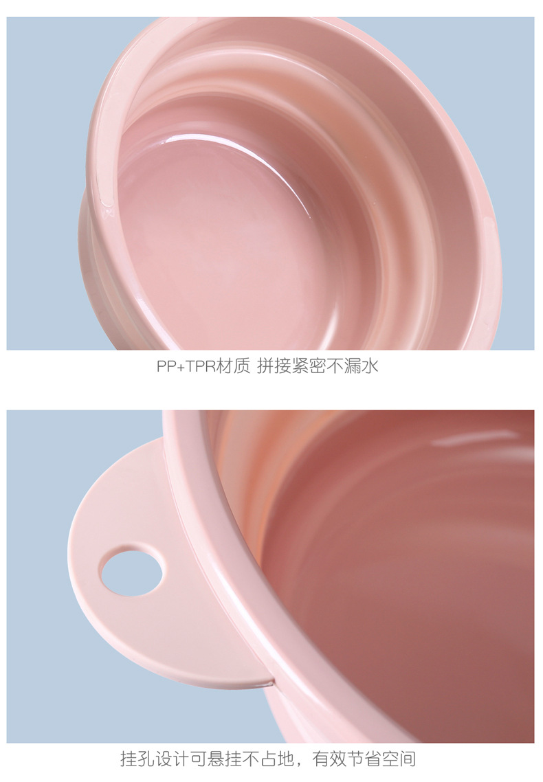 Foldable Creative Washbasin Plastic Large Portable Cleaning Basin Home Bathroom Laundry Feet-Washing Basin 134 Foldable Creative Washbasin Plastic Large Portable Cleaning Basin Home Bathroom Laundry Feet-Washing Basin 134
