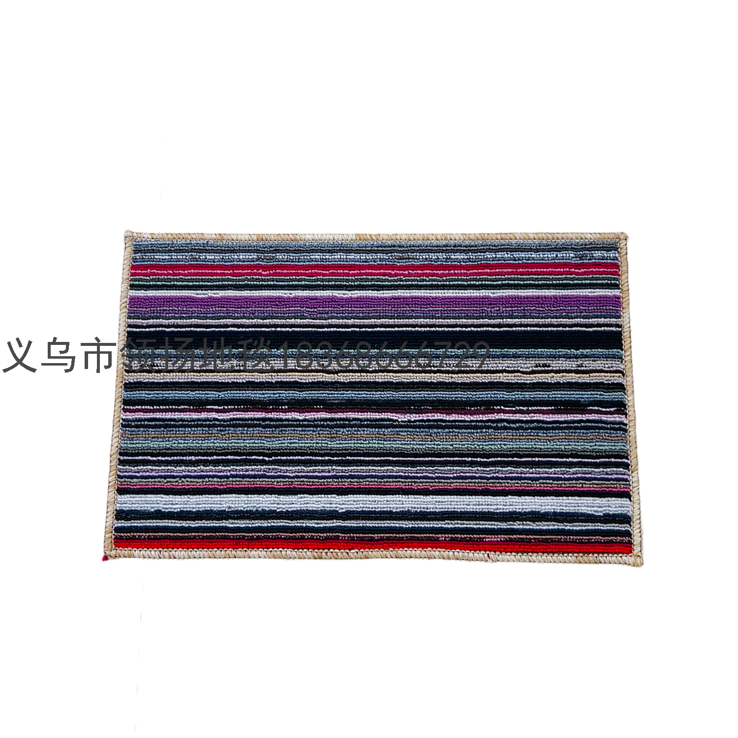 Doormat Carpet Polypropylene Jacquard Bead Mat Non-Slip Mat Bathroom Bathroom Door Mat Mat