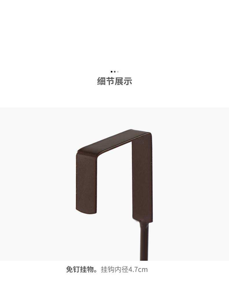 Iron Bedroom Hanger behind the Door Punch-Free Panda Coat Hook Installation-Free Nail-Free Hook Iron Bedroom Hanger behind the Door Punch-Free Panda Coat Hook Installation-Free Nail-Free Hook