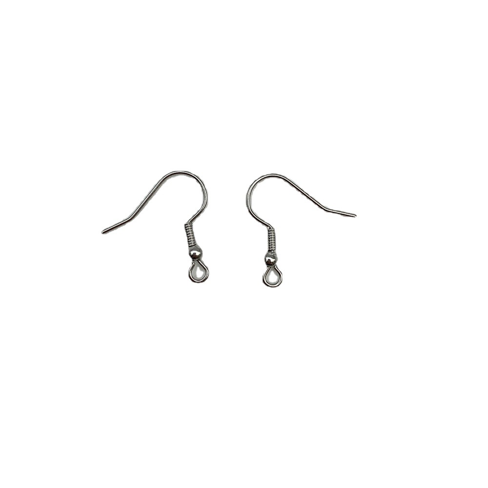 Iron Silver Nine-Shaped Needle Nine-Shaped Needle Iron Gold Big Ear Hook Earrings Hook Earrings Metal Accessories