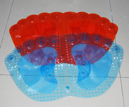 Solid color/transparent bath mat bath massage mat non-slip mat PVC bath mat