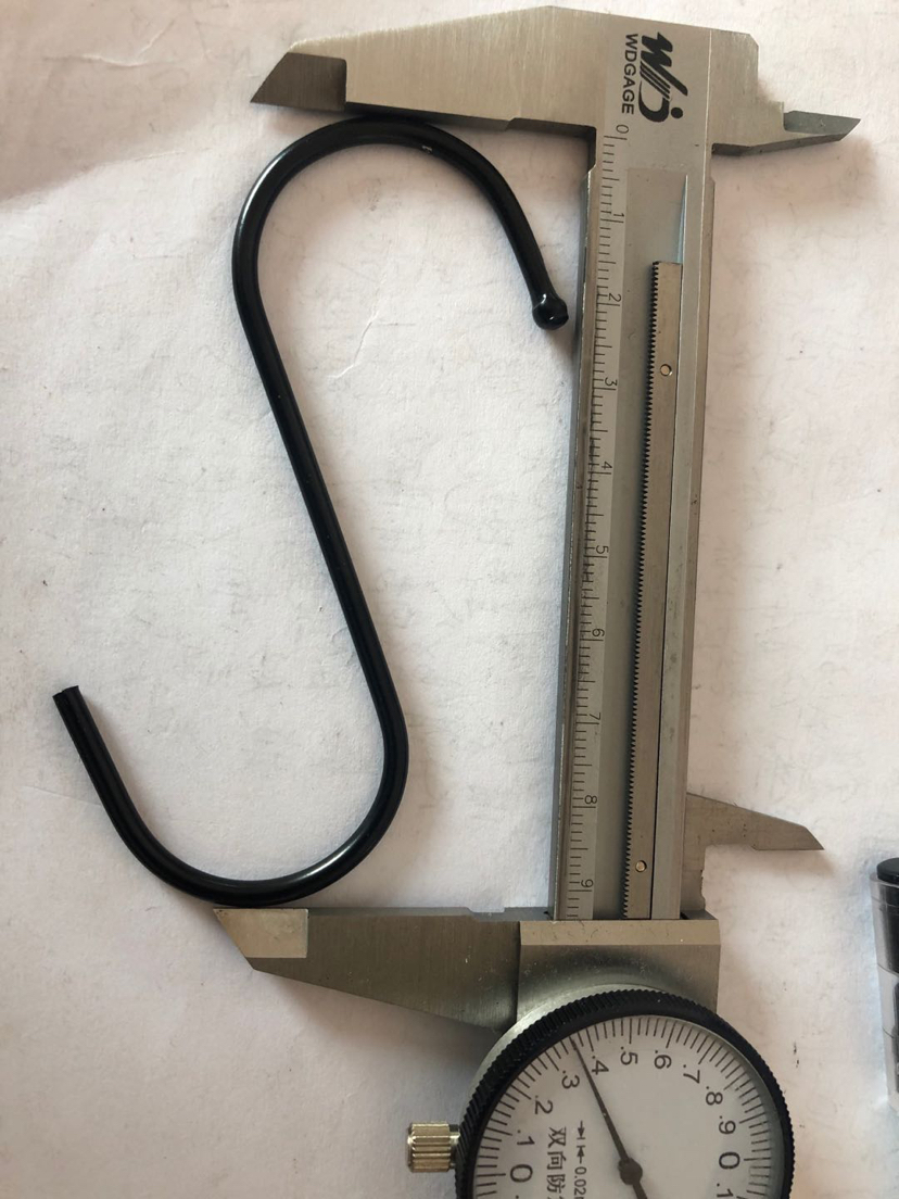 Supply Hot Iron Electrophoresis Black S Hook Output Large Price Excellent Fast Delivery