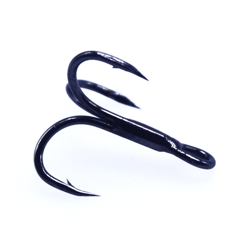 Fishhook 2#/10# Blood Trough Fishhook Tie Wool Iron Plate Fishing Hook Lure Treble Hook Blood Trough Hook Anchor Hook Exlosive Hook