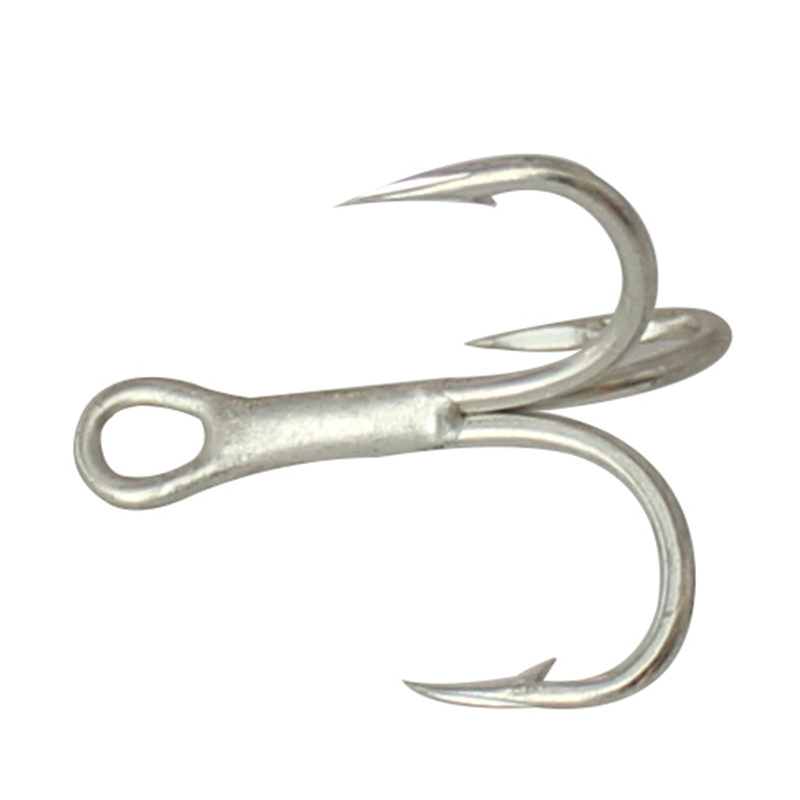 Fishhook 2#/10# Blood Trough Fishhook Tie Wool Iron Plate Fishing Hook Lure Treble Hook Blood Trough Hook Anchor Hook Exlosive Hook
