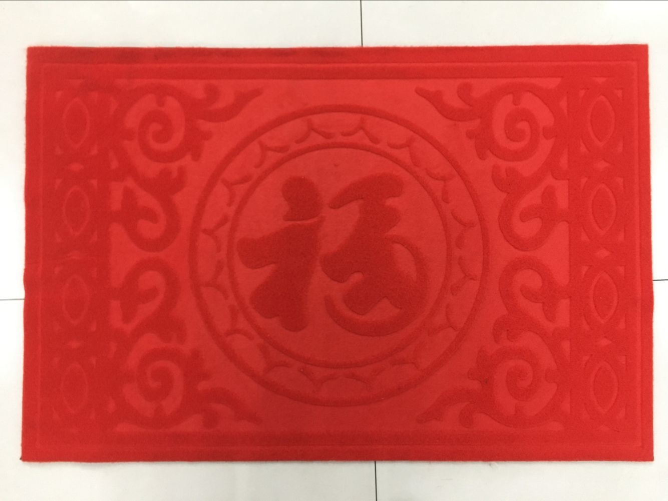 58*88cm PVC embossed mat absorbent non-slip mat door mat foot mat household mat brushed mat floor mat