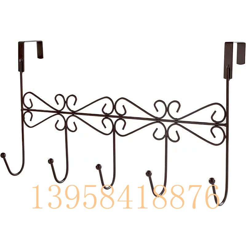 Thick Iron Double Row Door Rear Hook Nail-Free Clothes Hook Seamless Hook Creative Door Hook Coat Hook Hanger Rack Thick Iron Double Row Door Rear Hook Nail-Free Clothes Hook Seamless Hook Creative Door Hook Coat Hook Hanger Rack