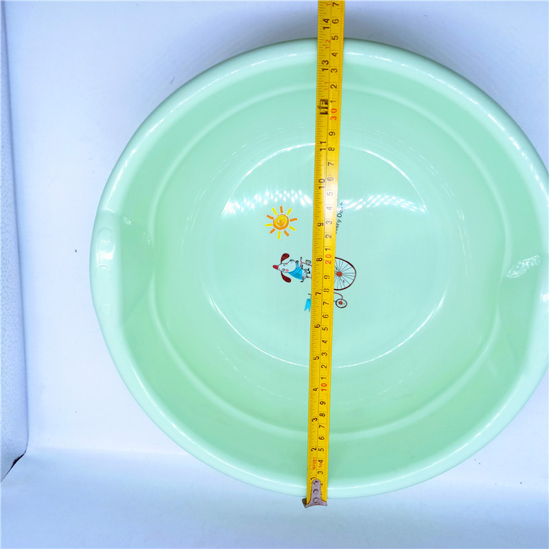 Plastic Wash-Basin Household Daily Use Multi-Purpose Basin Thickened Two Yuan Store Department Store Plastic Products Plastic Wash-Basin Household Daily Use Multi-Purpose Basin Thickened Two Yuan Store Department Store Plastic Products