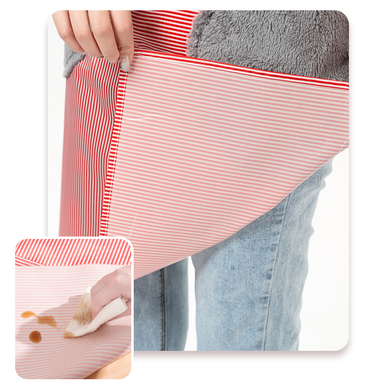 One Product Dropshipping Korean Style New Custom Logo Advertising Custom Kitchen Waterproof Oil-Proof Cooking Erasable Hand Apron