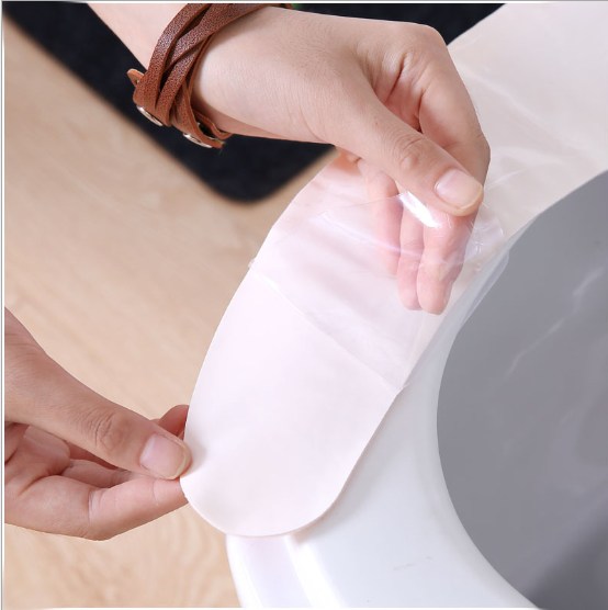 Cartoon Toilet Seat Cover Pad Adhesive Universal Happy Day Warm Thickened Static Toilet Seat Cushion Closestool Cushion