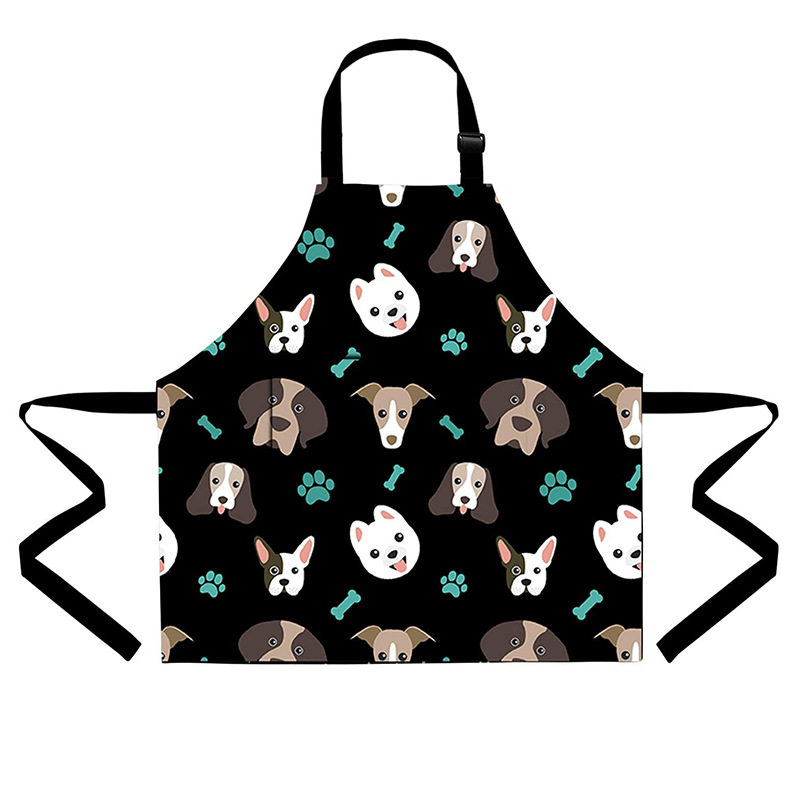 Baby Bib Girls' Apron Chef Apron with Pocket Cooking Baking Painting and Party