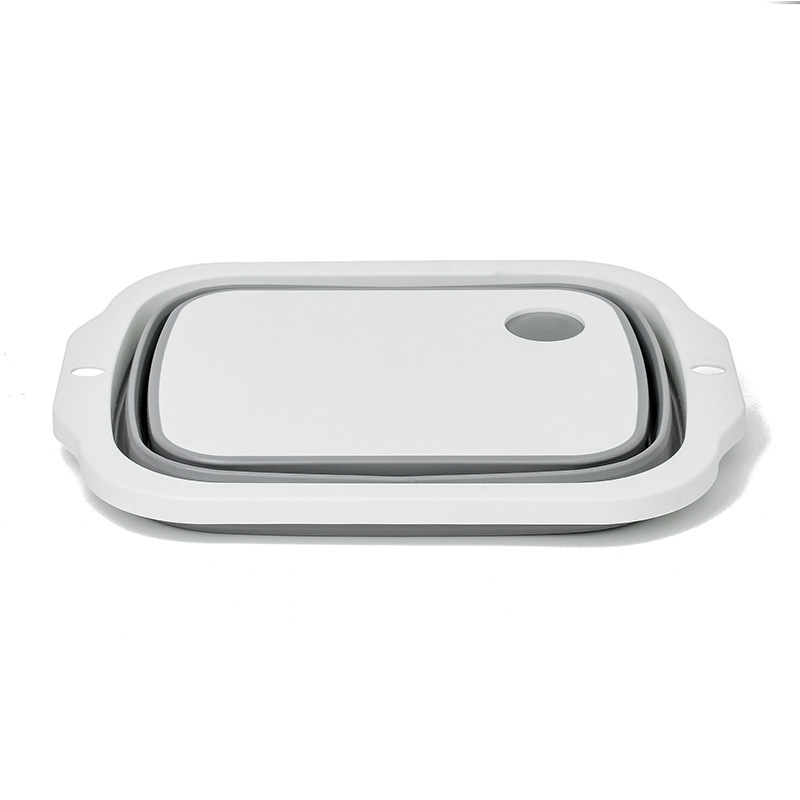 Folding Cutting Board New Multi-Functional Kitchen Cutting Board Plastic Portable Folding Washing Basin Kitchen Sink Factory Direct Sales