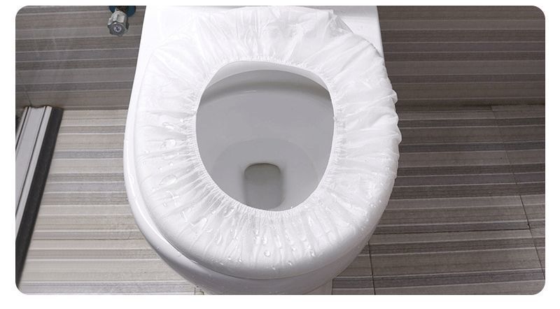 Disposable Toilet Mat Thicken Non-Woven Fabric Toilet Seat Cushion Travel Portable Hotel Toilet Toilet Seat Cover Seat Cushion Wholesale