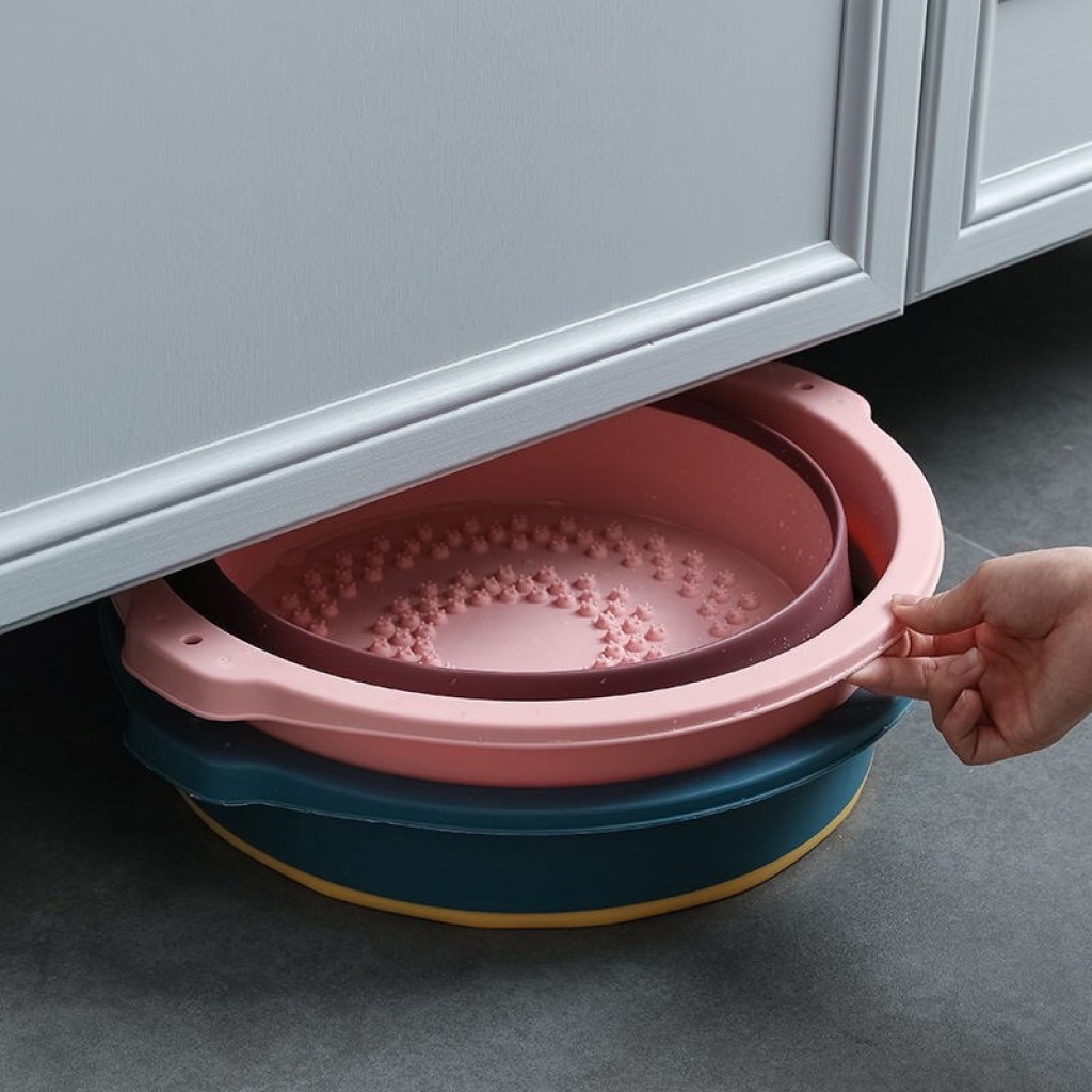 Folding Foot Bath Barrel Household Folding Foot Bath Tub Portable Massage Feet-Washing Basin Plastic Foot Barrel Deep Barrel Folding Foot Bath Barrel Household Folding Foot Bath Tub Portable Massage Feet-Washing Basin Plastic Foot Barrel Deep Barrel