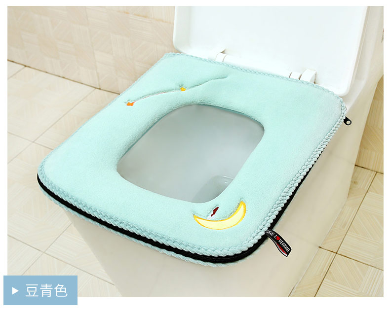 Square Toilet Mat Toilet Seat Square Toilet Cushion Zipper Waterproof Universal Velcro Fastener Rectangular Toilet Seat Cover Summer Square Toilet Mat Toilet Seat Square Toilet Cushion Zipper Waterproof Universal Velcro Fastener Rectangular Toilet Seat Cover Summer