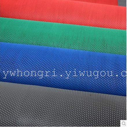 Hollow out S cushion toilet PVC cushion toilet non-slip rubber carpet roll material cushion floor mat mat footmat