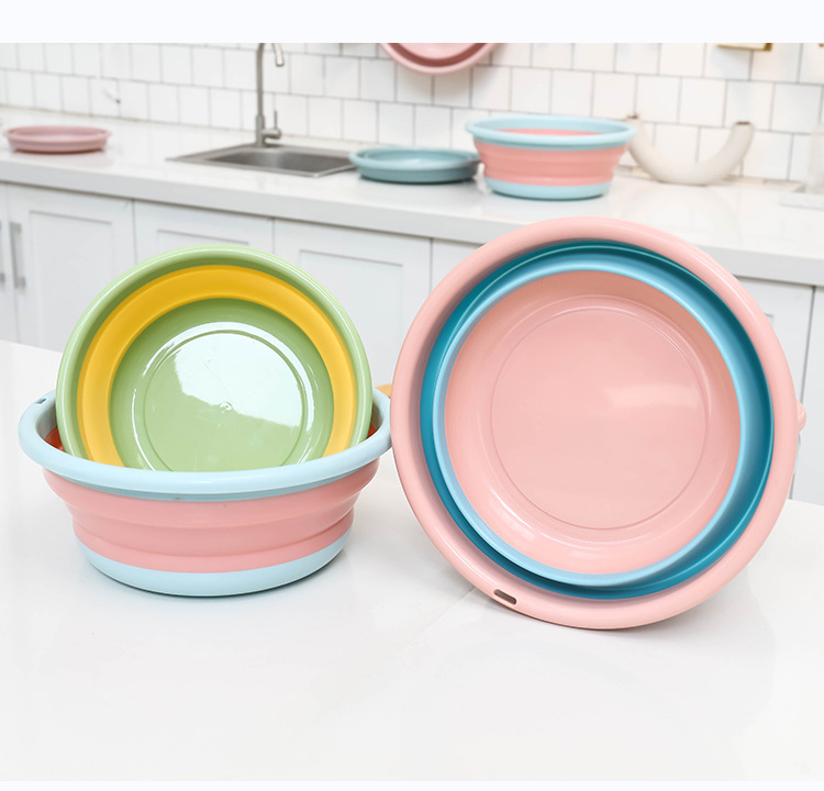 Folding Washbasin Portable Travel Plastic Bason Scaling Basin Feet Feet Basin Household Folding Basin Folding Washbasin Portable Travel Plastic Bason Scaling Basin Feet Feet Basin Household Folding Basin