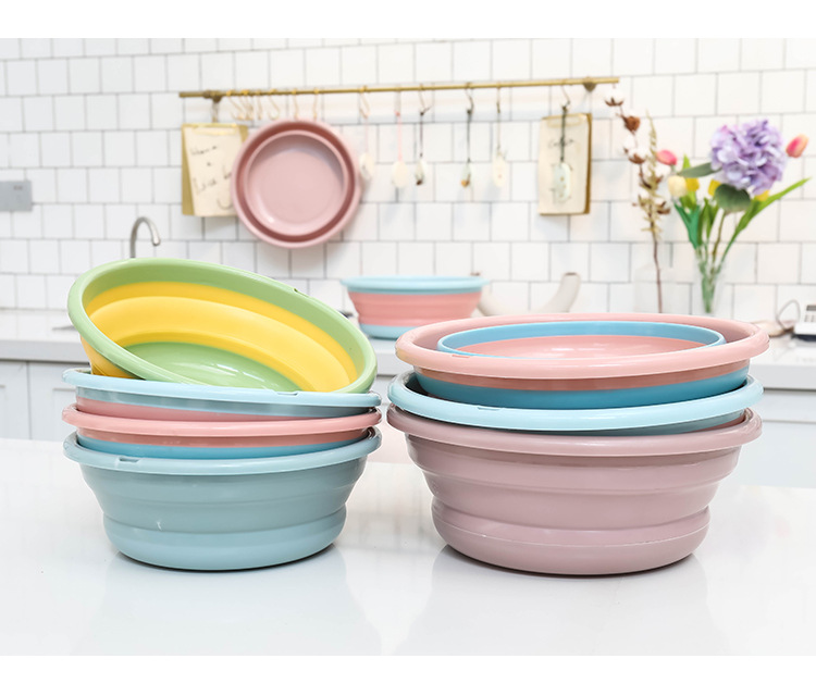Folding Washbasin Portable Travel Plastic Bason Scaling Basin Feet Feet Basin Household Folding Basin Folding Washbasin Portable Travel Plastic Bason Scaling Basin Feet Feet Basin Household Folding Basin