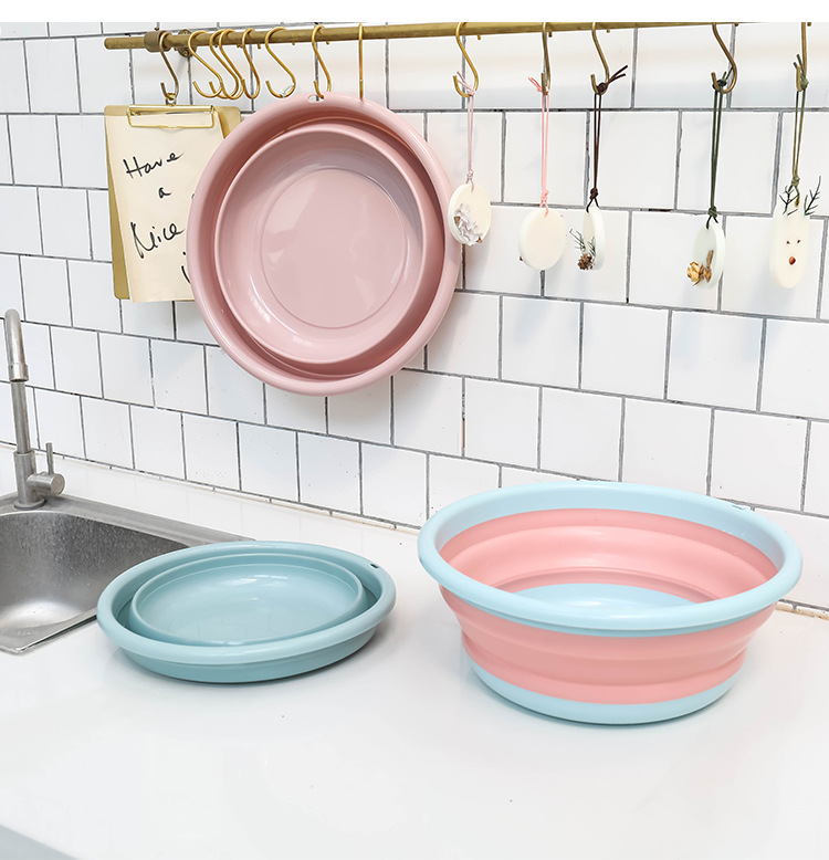 Folding Washbasin Portable Travel Plastic Bason Scaling Basin Feet Feet Basin Household Folding Basin Folding Washbasin Portable Travel Plastic Bason Scaling Basin Feet Feet Basin Household Folding Basin