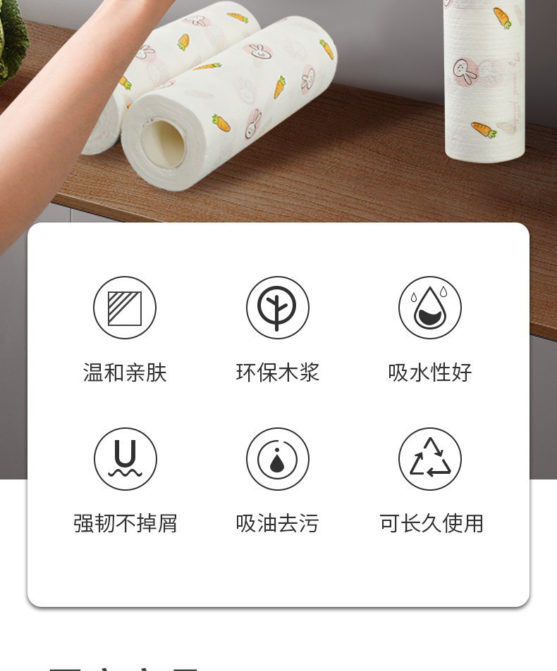 Lazy Rag Disposable Dishcloth Washing Non-Woven Cleaning Cloth Cleaning Cloth Oil-Free Scouring Pad Kitchen Supplies Lazy Rag Disposable Dishcloth Washing Non-Woven Cleaning Cloth Cleaning Cloth Oil-Free Scouring Pad Kitchen Supplies