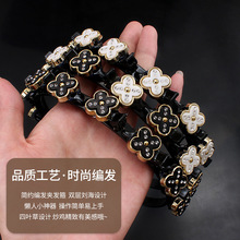 Korean Style New Headband Wide Side Simplicity Cloth Headband Korean Knotted Hairpin for Hair Washing Bow Hair Accessories Korean Style New Headband Wide Side Simplicity Cloth Headband Korean Knotted Hairpin for Hair Washing Bow Hair Accessories