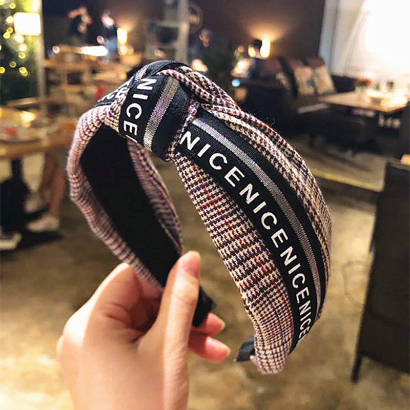 Korean Style New Headband Wide Side Simplicity Cloth Headband Korean Knotted Hairpin for Hair Washing Bow Hair Accessories Korean Style New Headband Wide Side Simplicity Cloth Headband Korean Knotted Hairpin for Hair Washing Bow Hair Accessories