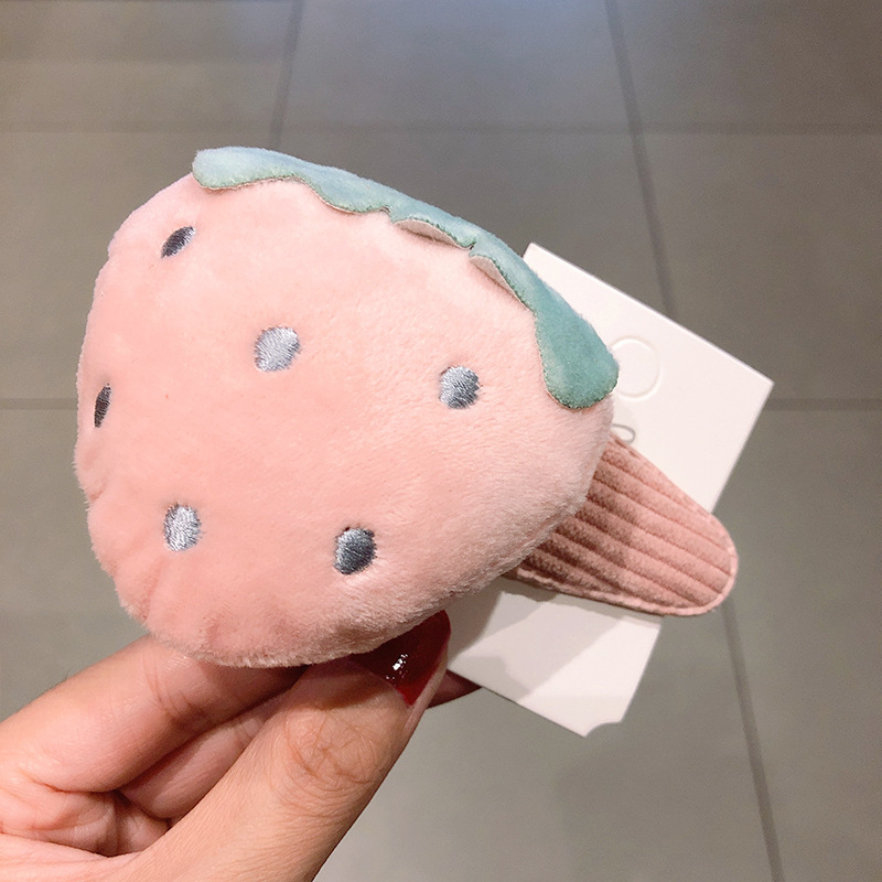 Large Cartoon Doll for Face Washing Cloth Hairpin Korean Style Fruit Animal Cute Hairpin Girl BB Clip Hair Accessories Large Cartoon Doll for Face Washing Cloth Hairpin Korean Style Fruit Animal Cute Hairpin Girl BB Clip Hair Accessories