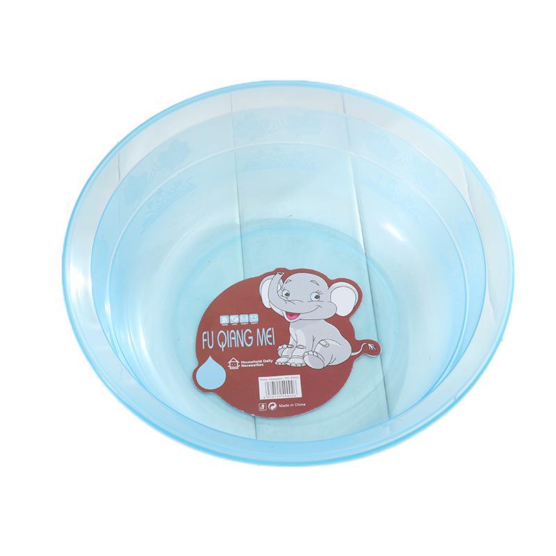 Household Washbasin 25cm Plastic Shatter Proof Promotion Advertising Basin Printable Wholesale Student Basin