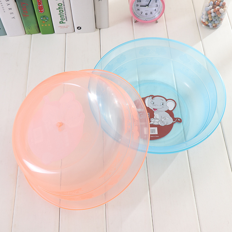 Household Washbasin 25cm Plastic Shatter Proof Promotion Advertising Basin Printable Wholesale Student Basin