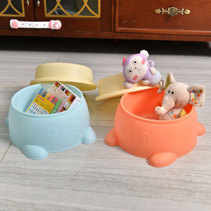 Factory Direct Plastic Storage Stool Basin Stool Dual-Use Storage Stool Fashion Creative Adult Can Sit Storage Stool