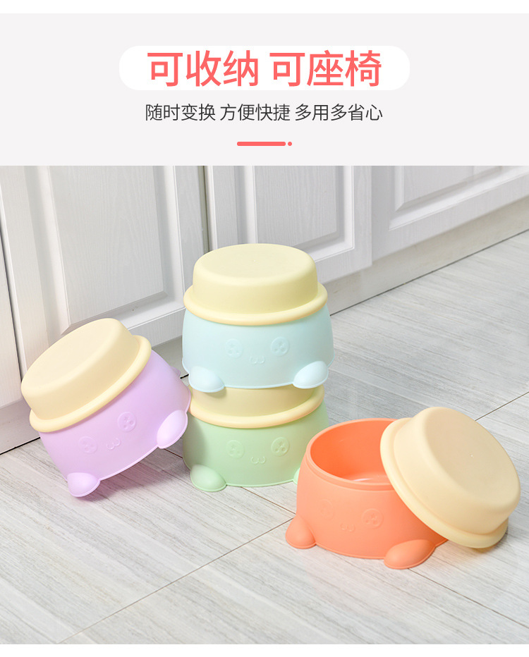 Factory Direct Plastic Storage Stool Basin Stool Dual-Use Storage Stool Fashion Creative Adult Can Sit Storage Stool Factory Direct Plastic Storage Stool Basin Stool Dual-Use Storage Stool Fashion Creative Adult Can Sit Storage Stool
