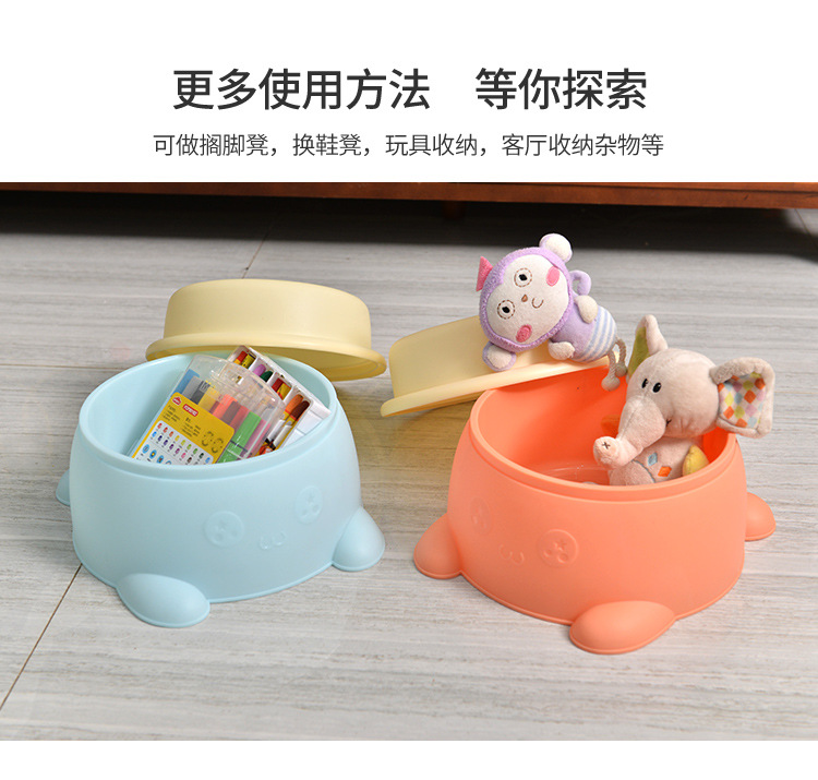 Factory Direct Plastic Storage Stool Basin Stool Dual-Use Storage Stool Fashion Creative Adult Can Sit Storage Stool Factory Direct Plastic Storage Stool Basin Stool Dual-Use Storage Stool Fashion Creative Adult Can Sit Storage Stool
