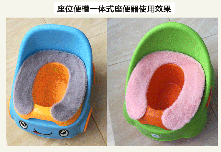 Children's Toilet Seat Cushion Child Baby Plush Thickened Cold-Proof Warmer Winter Baby Sticker Toilet Mat Female Children's Toilet Seat Cushion Child Baby Plush Thickened Cold-Proof Warmer Winter Baby Sticker Toilet Mat Female