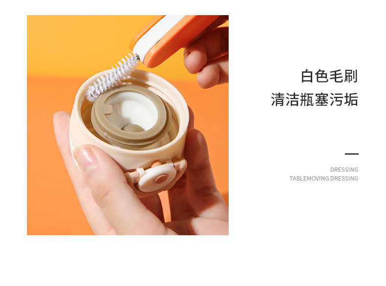 Three-in-One Cup Lid Cleaning Brush Japanese Style Rubber Gasket Groove Cleaning Brush Sub Baby Bottle Brush clean brush Three-in-One Cup Lid Cleaning Brush Japanese Style Rubber Gasket Groove Cleaning Brush Sub Baby Bottle Brush clean brush