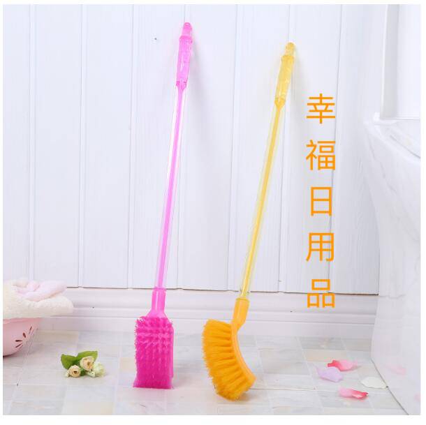 Crystal toilet brush sit then clean the toilet 360 degrees with square brush Crystal toilet brush sit then clean the toilet 360 degrees with square brush
