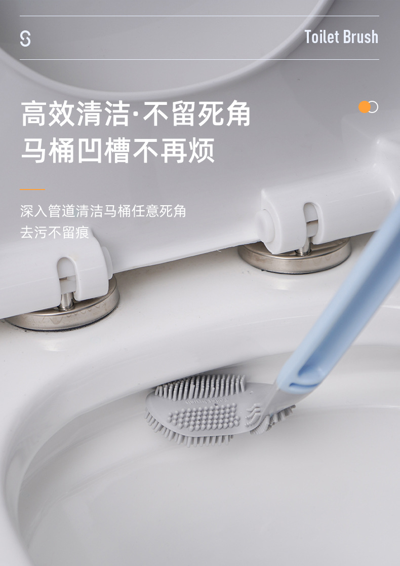 Xiangjia Creative Golf Bruch Head Toilet Brush No Dead Angle Domestic Toilet Wall Hanging clean brush Xiangjia Creative Golf Bruch Head Toilet Brush No Dead Angle Domestic Toilet Wall Hanging clean brush