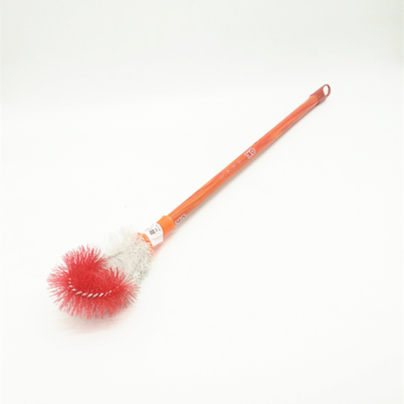 Wooden handle toilet brush lamp toilet brush toilet toilet cleaning brush plastic long handle clean toilet